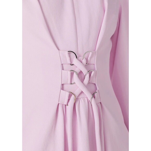 Tibi Chalky Drape Corset Dress Sz 8 - Picture 4 of 10